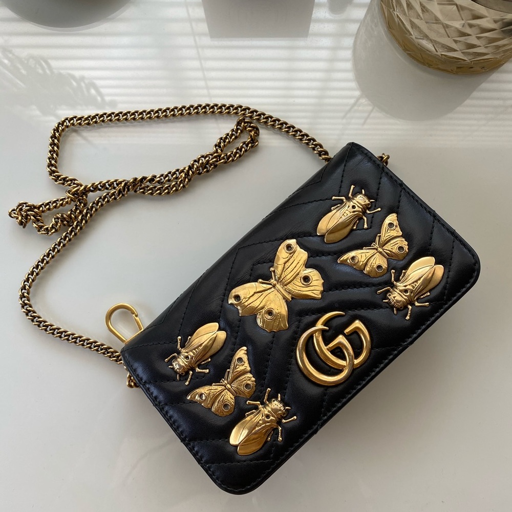 Gucci GG Marmont Insect bag